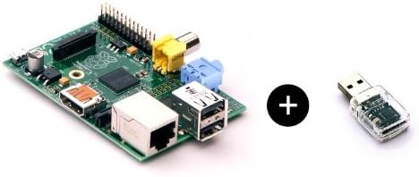 Raspberry Pi (Model B) 512 MB & FLIRC USB Dongle (100013) TV Kit
