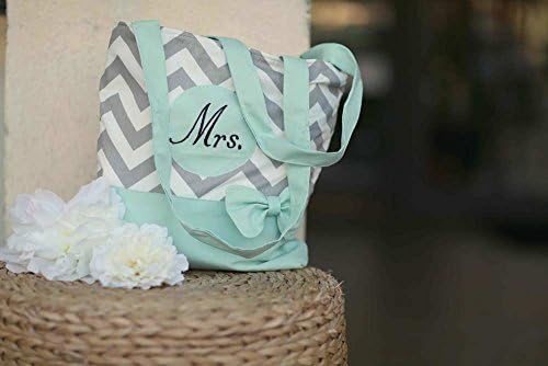 Wedding Gift Mrs Tote Handbag Gift for the Bride High Quality