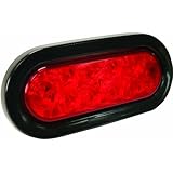 Blazer C561RTM LED 6-Inch Oval Stop / Tail / Turn / Park Light Kit - Red