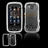 Samsung Reality U820 Cell Phone Trans. Clear Protective Case Faceplate Cove ....