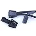 50pcs Zipper Pull Cord Lock Cord Ends Paracord Clips Plastic Buckle for Paracord Cord,Shoes,Molle Backpack Accessories