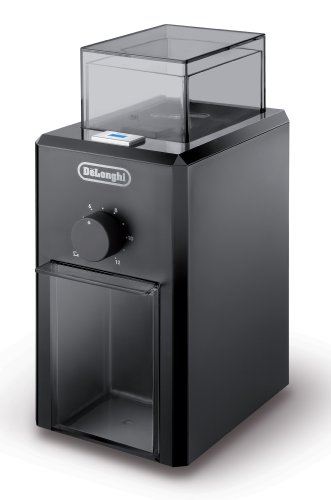 DeLonghi KG79 Electric 12-Cup Burr Grinder, Black DeLonghi KG79 Electric 12-Cup Burr Grinder, Black