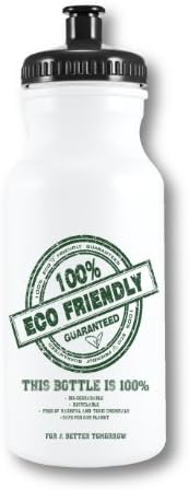 Eco 100% Earth Friendly 20oz Sports Water Bottle - Original Black