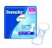 Tena Serenity Overnight Pads, Full Coverage, 30-Count Package