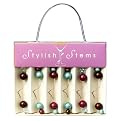 Talisman Stylish Stems Art Deco Dark