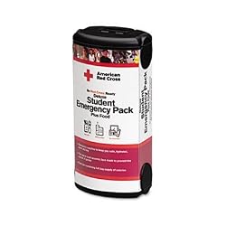 Deluxe Student Emergency Pack Plus Food 12 Pieces Plastic Case