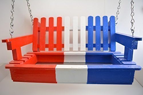 4th Of July All American Porch Swing Bird Feeder - Free US Shipping