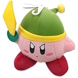 Little Buddy Official Kirby Adventure Link/Sword Kirby 6" Plush Doll