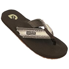 Gravis Hemperpedic Mens Sandals - Chocolate Hemp by Gravis