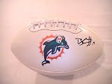 Brandon Marshall Miami Dolphins Signed Autographed Football Coa
