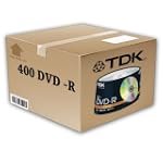 400 DVD -R VERGINI VUOTI 100 % TDK DI...