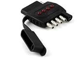 Curt Manufacturing I-505 12 Volt Circuit Tester 5 Way Flat