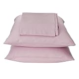 200-Thread-Count Solid Sheet Set - Delicate Pink