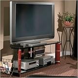60" Flat Panel TV Base - Rosebud