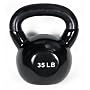 J Fit 35-Pound Premium Vinyl Kettlebell