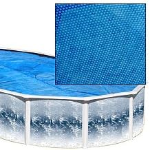 Air Bubble Oval Solar Cover Oval: 18' x 12'