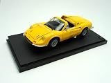 Hotwheels (Mattel) - Ferrari Dino 246 GTS {Jaune} - 1/18