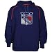 Majestic New York Rangers Navy Blue Fear and Trembling Hoody Sweatshirt