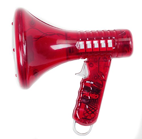 Multi Voice Changer by Toysmith: Change your voice with 8 different voice modifiers - Kids Toy (Red)