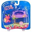 Littlest Pet Shop Pets On The Go Figure Hermit Crab with Carry Case Hard to Find!