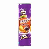Pringles Potato Crisps Super Stack, Reduced Fat Sweet Mesquite Barbeque, 6-Ounce Tubes (Pack of 14)