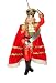 7.75" Nutcracker Suite Ballet Red Prince Christmas Ornament