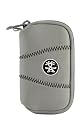 Crumpler PP 55 + Strap Compact Camera Pouch To Fit Canon Ixus 80,Ixus 85, Ixus 95, Ixus 100, and Panasonic FS15, FZ38, Samsung ES15, ES55 and Fuji J30 - Silver