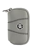 A picture of Crumpler PP 55 + Strap Compact Camera Pouch To Fit Canon Ixus 80,Ixus 85, Ixus 95, Ixus 100, and Panasonic FS15, FZ38, Samsung ES15, ES55 and Fuji J30 - Silver