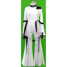  Japanese Anime Code Geass Lelouch of the Rebellion Cosplay Costume - C.C 1st Ver Set Large