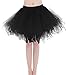 Wedtrend Women's 50s Vintage Petticoat Party Accessory Ballet Bubble Tutu (25 Colors)
