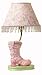 Pink Boot Lamp