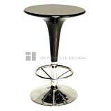 Alphaville Design BT-GINO-MK Gino Bar Table - Metallic Black by Alphaville Design