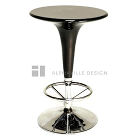 Alphaville Design BT-GINO-MK Gino Bar Table - Metallic Black by Bar Stools