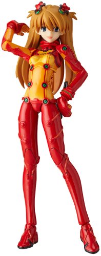 Neon Genesis Evangelion Revoltech #018 Fraulein Super Poseable Action Figure Shikinami Asuka Langley-image
