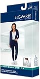 Sigvaris Women's Cushioned Cotton Compression Socks 20-30 mmHg - Small Short - Black - 362CSSW00362CSSW99