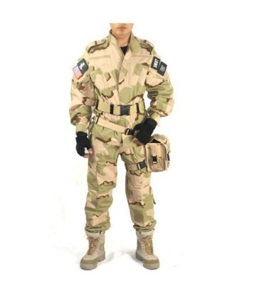 アメリカ陸軍 迷彩服 パンツ&ジャケット 上下セット 戦闘服 ミリタリー サバゲー (M)