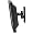 Sanus Visionmount VM1B Small-TV Full-Motion Wall Mount (Black)