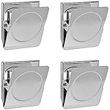 Magnetic Metal Clip 2.25 Inch - 4 Pack