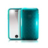 【正規品】 iSkin ソフトケース solo FX for iPhone 3G/3GS Blue SOVB3G-BE