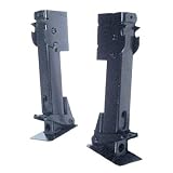 2 Telescoping Swing Down Trailer Jacks (1,000 pound cap.) 