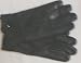 Genuine Black Leather Microfiber Lined Very Soft Ladies Gloves Size Med