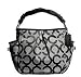 Coach Signature Parker Op Art Shoulder Bag Purse 13427 Black White