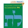 Ecclesiastes: The Traditional Hebrew Text with the New JPS Translation (The Jps Bible Commentary)