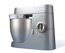 Kenwood - KMM760 - Robot Major PREMIER - 1200W - Blender Verre + Kit Patisserie - Inox Satine