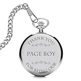 Thank You for being our Page Boy Pocket Watch with Gift Box
