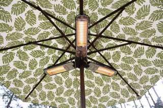 Fire Sense Umbrella Halogen Patio Heater