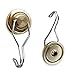 Arctic Strong Magnetic Swivel Hooks with Storage Box, Chrome Steel (Pack of 4)