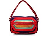 Mosaique Camera Bag/Fabric, Red Multi