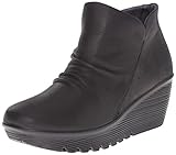 Skechers Women's Parallel Universe Chelsea Boot, Black, 8.5 M US