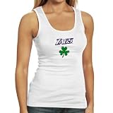 Gonzaga Bulldogs Ladies White Fortune Tank Top